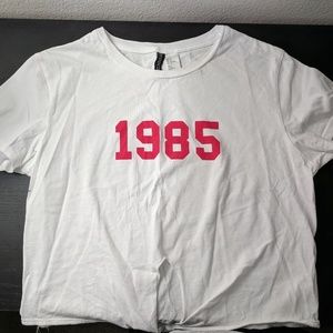 1985 crop top